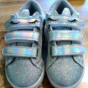 JustFab Kids unicorn led shoes